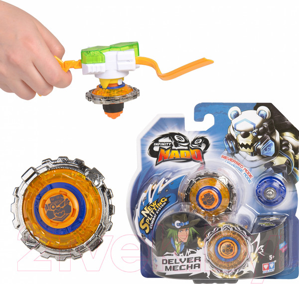 Изображение товара Игрушка детская Infinity Nado Волчок Стандарт Delver Mecha / 36051