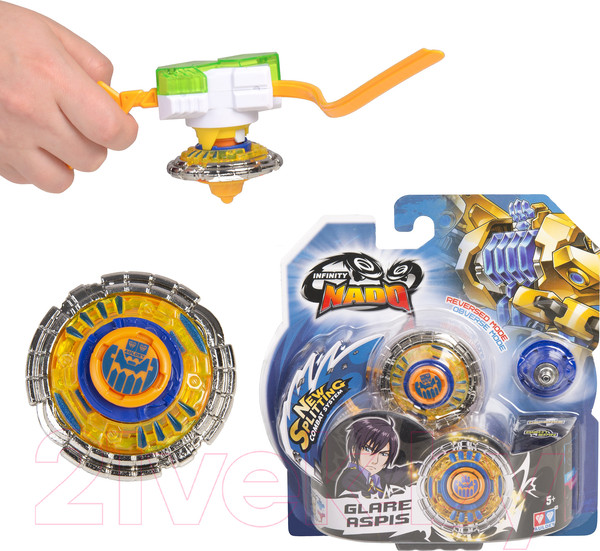 Изображение товара Игрушка детская Infinity Nado Волчок Стандарт Glare Aspis / 36049