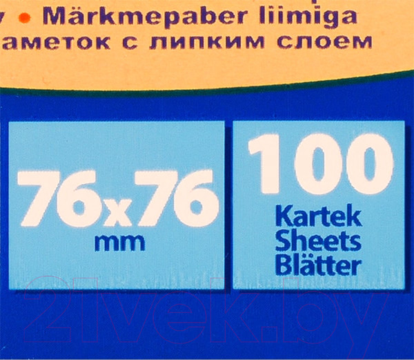 Изображение товара Блок для записей Donau Neon / 7586011-12 (оранжевый неон)