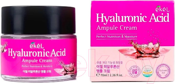 Изображение товара Крем для лица Ekel Ампульный с гиалуроновой кислотой (70мл)