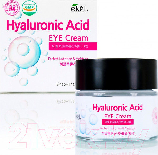 Изображение товара Крем для век Ekel Увлажняющий с гиалуроновой кислотой (70мл)