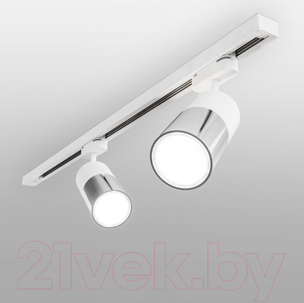 Изображение товара Трековый светильник Elektrostandard Avantag LTB27 6W 4200K (белый матовый/хром)