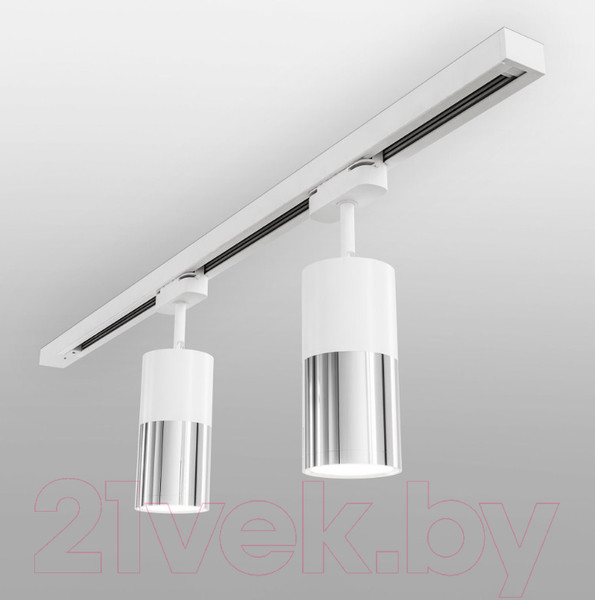 Изображение товара Трековый светильник Elektrostandard Avantag LTB27 6W 4200K (белый матовый/хром)