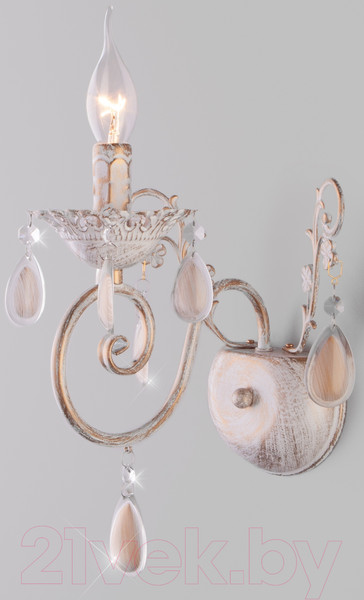 Изображение товара Бра Евросвет Galatea 10009/1 (золото/белый)