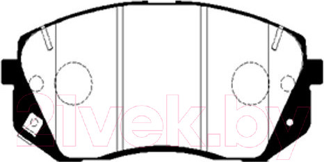 Изображение товара Тормозные колодки Patron PBP097KOR