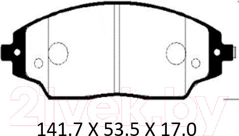 Изображение товара Тормозные колодки Patron PBP123KOR