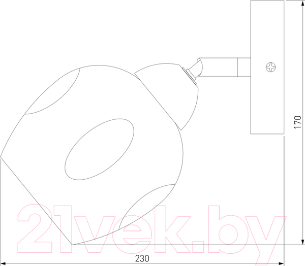 Изображение товара Спот Евросвет Marci 30164/1 (хром)
