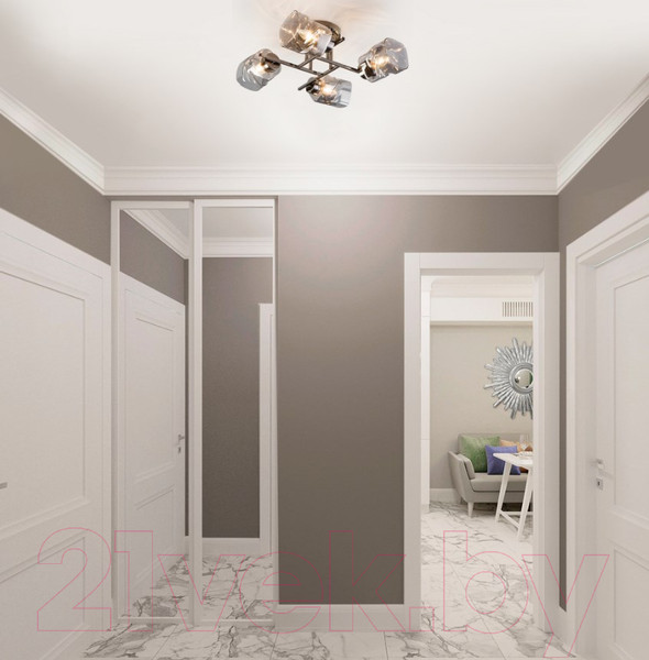 Изображение товара Люстра Евросвет Hilari 30165/4 (черный жемчуг)