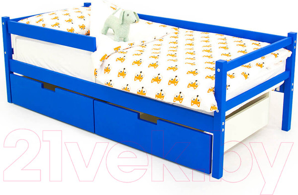 Изображение товара Кровать-тахта детская Бельмарко Svogen / 742 (синий)