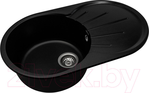 Изображение товара Мойка кухонная Gerhans А02 (оникс)