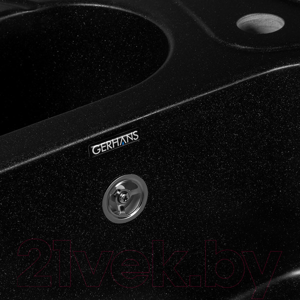 Изображение товара Мойка кухонная Gerhans E02 (оникс)