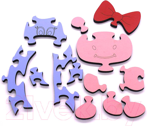 Изображение товара Пазл Деревянный город Корова / П031-ANT