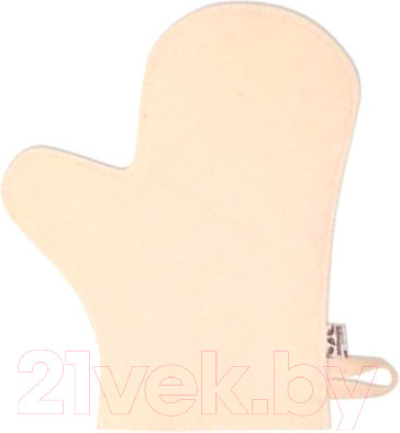 Изображение товара Рукавица для бани Невский банщик Классика / Б4502 (белый)