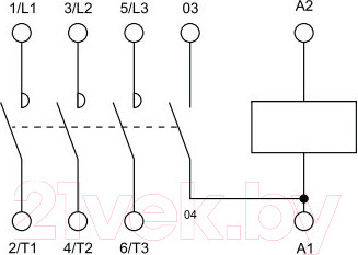 Изображение товара Контактор КС КТ-5330 330А Uкат 220В / 86906