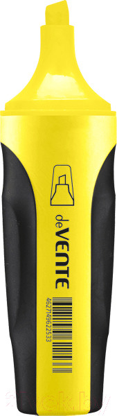 Изображение товара Текстовыделитель deVente Скошенный / 5045808 (1-5мм, желтый)