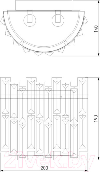 Изображение товара Бра Bogate's Zolletta 313/2 Strotskis