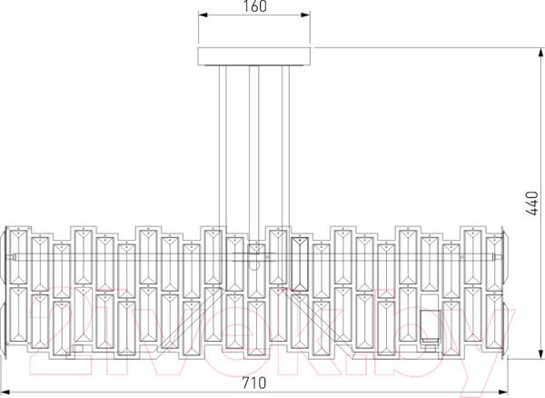 Изображение товара Люстра Bogate's Zolletta 313/8