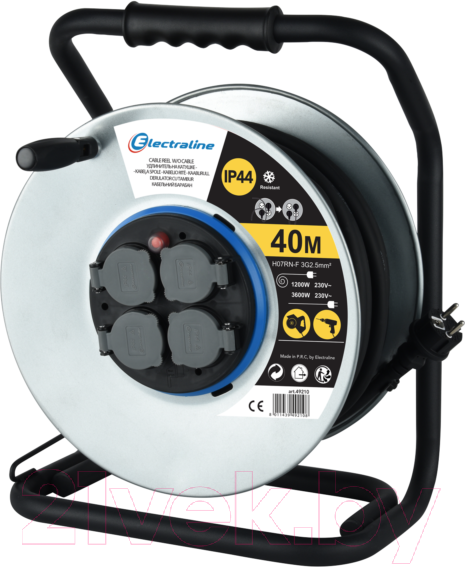 Изображение товара Удлинитель на катушке Electraline 49210 (40м)