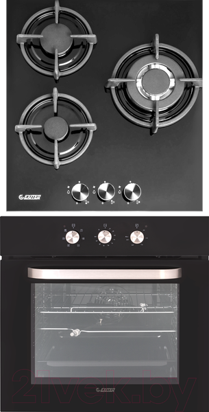 Изображение товара Комплект встраиваемой техники Exiteq EXO-302 + EXH-202