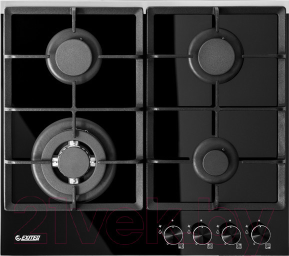 Изображение товара Комплект встраиваемой техники Exiteq EXO-303 + PFH640STGB-E/B