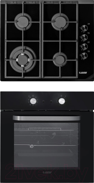 Изображение товара Комплект встраиваемой техники Exiteq EXO-303 + PL640STG-E/A