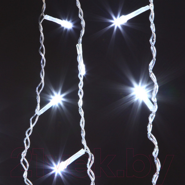 Изображение товара Светодиодная бахрома Евросвет 100-001 IP20 (1.8x0.5м белый)