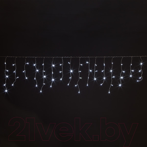 Изображение товара Светодиодная бахрома Евросвет 100-001 IP20 (1.8x0.5м белый)