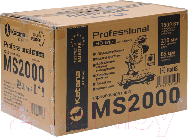 Изображение товара Торцовочная пила Katana HD Line RED MS2000