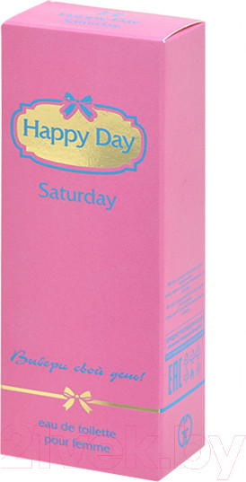 Изображение товара Туалетная вода Positive Parfum Happy Day Saturday (55мл)