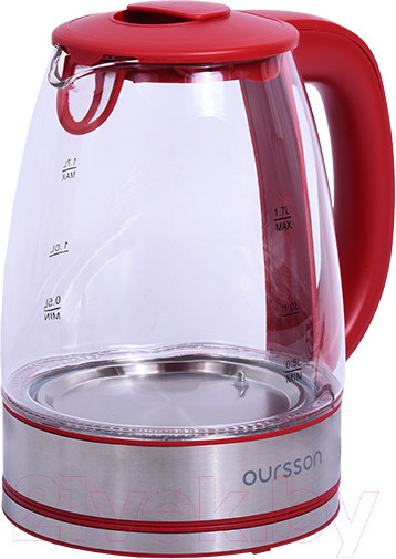 Изображение товара Электрочайник Oursson EK1744GD/RD