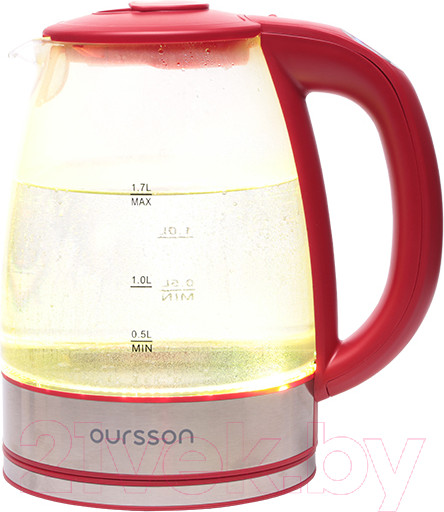 Изображение товара Электрочайник Oursson EK1744GD/RD