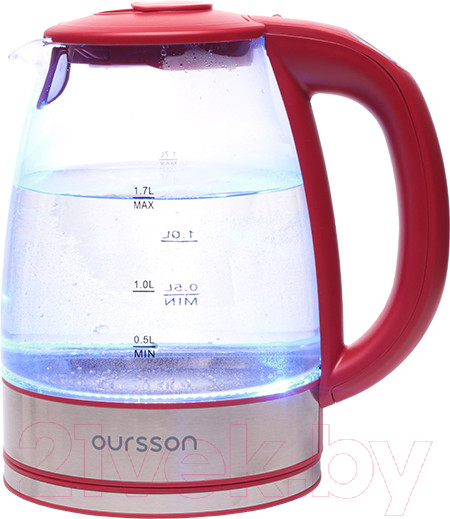 Изображение товара Электрочайник Oursson EK1744GD/RD