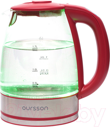 Изображение товара Электрочайник Oursson EK1744GD/RD