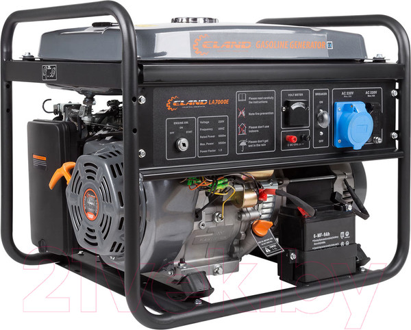 Изображение товара Бензиновый генератор Eland LA7000E