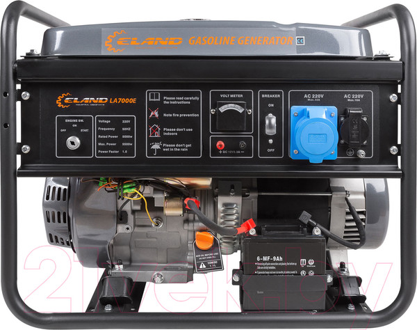 Изображение товара Бензиновый генератор Eland LA7000E