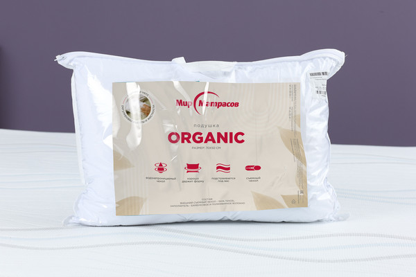 Изображение товара Подушка для сна Мир матрасов Organic