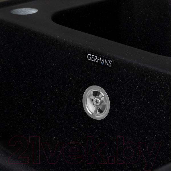 Изображение товара Мойка кухонная Gerhans E10 (оникс)