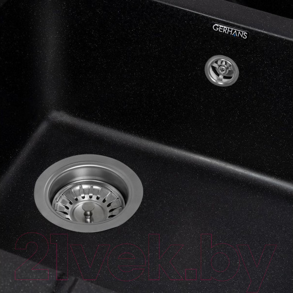 Изображение товара Мойка кухонная Gerhans E10 (оникс)