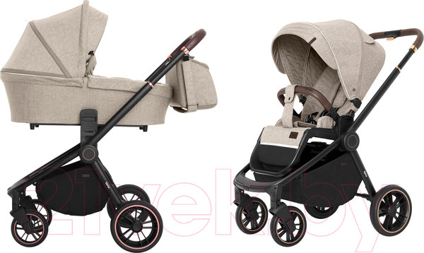 Изображение товара Детская универсальная коляска Carrello Epica 2 в 1 / CRL-8510/1 (Almond Beige)