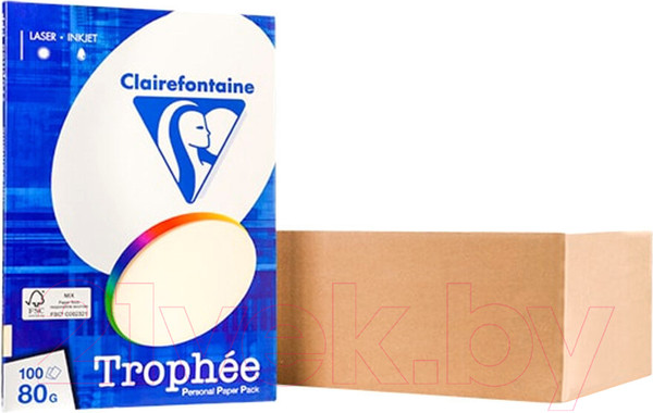 Изображение товара Бумага Trophee A4 80г/м 100л / 4104C (кремовый)