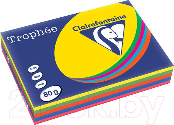 Изображение товара Бумага Trophee A4 80г/м 500л / 1704SC (mix intensive)