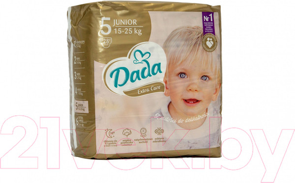 Изображение товара Подгузники детские Dada Extra Care Junior 5 (28шт)