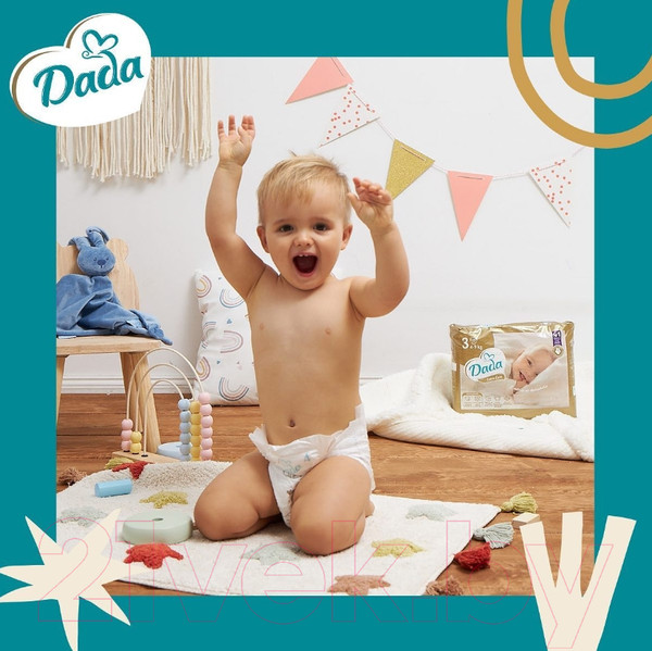 Изображение товара Подгузники детские Dada Extra Care Midi 3 (40шт)