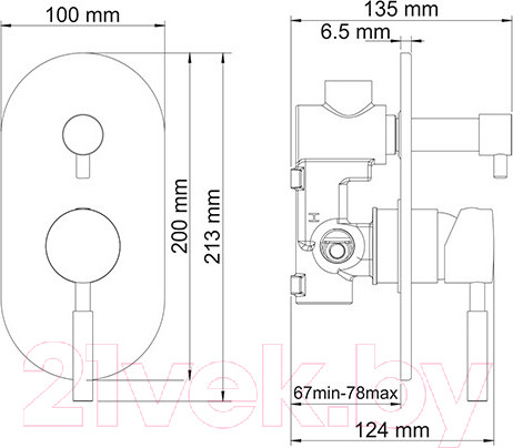 Изображение товара Смеситель Wasserkraft Main 4141