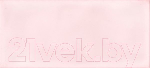 Изображение товара Плитка Cersanit Pudra Рельеф PDG072D (200x440, розовый)