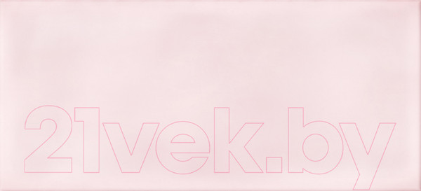 Изображение товара Плитка Cersanit Pudra Рельеф PDG072D (200x440, розовый)