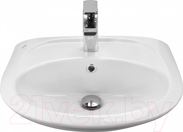 Изображение товара Умывальник Santek Бриз 55 (с отверстием и пьедесталом)