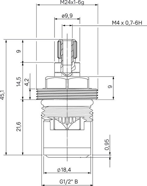 Изображение товара Кран-букса IDDIS Cr-CE24 Z20 (2шт)