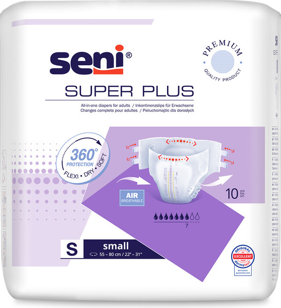 Изображение товара Подгузники для взрослых Seni Super Plus Small (10шт)