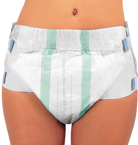 Изображение товара Подгузники для взрослых Seni Super Trio Medium (10шт)